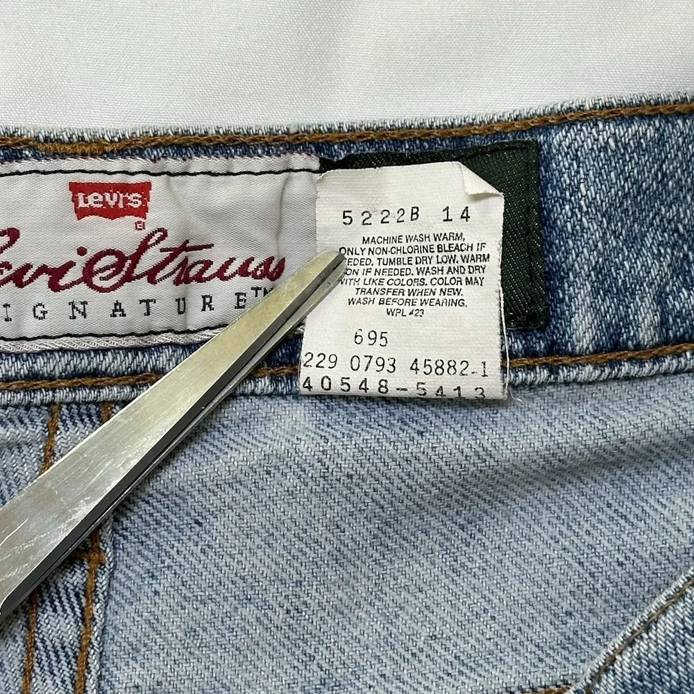 Vintage Levis Jeans Mens 34x34 Flex Y2K 90s Original Riveted Denim‎
